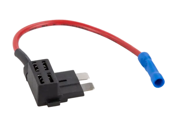 Soclu Siguranta ACV 30.3813-01 10A, cablu 1,5 mm² / 14 cm rosu