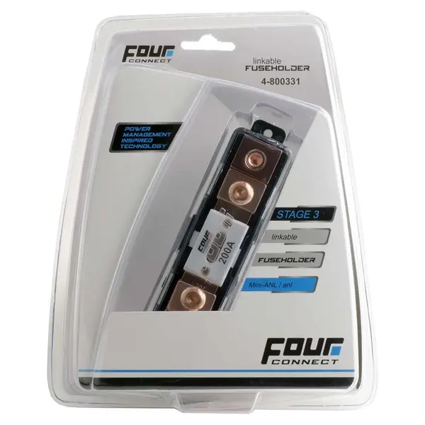 Soclu siguranta ANL si MINI ANL, Four Connect, 4-800331, 50/20 MM2