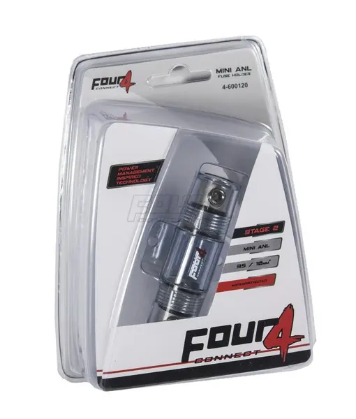 Soclu siguranta mini ANL, Four Connect, 4-600120, Rezistent la apa, 10 / 35 mm2