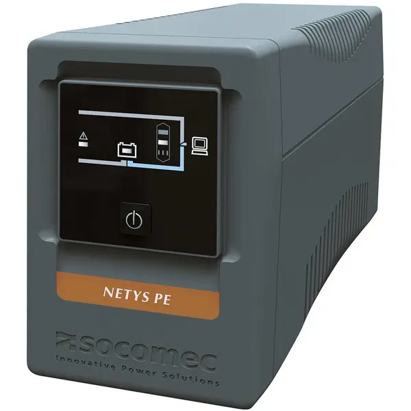 SOCOMEC UPS SOCOMEC Netys PE 850VA, putere 850VA / 480W, 3 prize 'Out' + 1 priza 'In', timp de back-up (1 PC