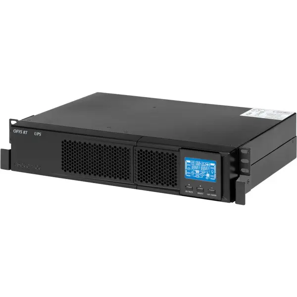 SOCOMEC UPS SOCOMEC OFYS RT 1000VA, 900 W VFI, Unda sinusoidala, Negru