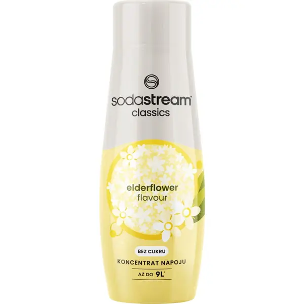 SodaStream Sirop Sodastream, concentrat fara zahar, flori de soc, 440 ml