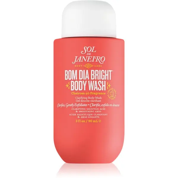 Sol de Janeiro Bom Dia™ Bright Body Wash gel de dus exfoliant cu efect de netezire 90 ml
