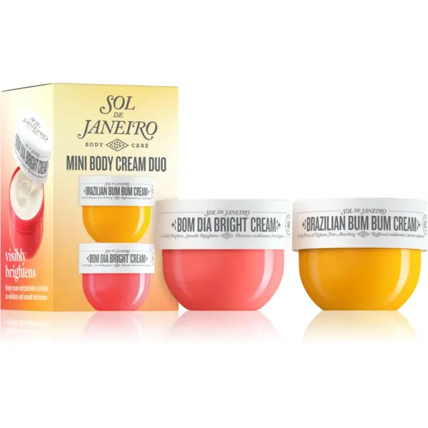 Sol de Janeiro Mini Body Cream Duo set cadou 2x25 ml