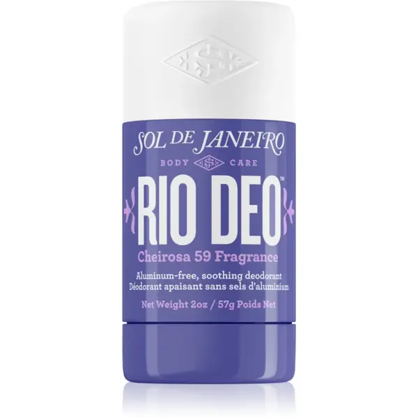 Sol de Janeiro Rio Deo Aluminium-Free Deodorant Cheirosa 59 deodorant fără conținut săruri de aluminiu 57 g