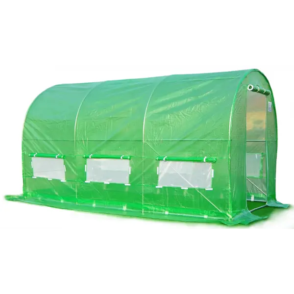 Solar gradina, legume, 3 x 2 x 2m, structura otel galvanizat, suprafata 6 mp