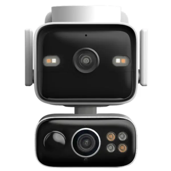 Solar-Powered Dual-Lens Pan/Tilt Cam kit Solar-Powered Dual-Lens Pan/Tilt Cam kit