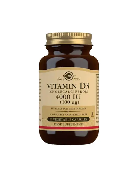Solgar Vitamina D3 4000 U.I 60 capsule
