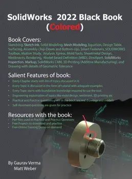 SolidWorks 2022 Black Book (Colored), Hardcover/Gaurav Verma
