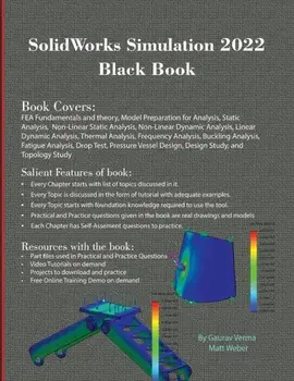 SolidWorks Simulation 2022 Black Book, Paperback/Gaurav Verma