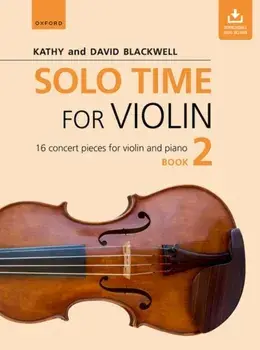 Solo Time for Violin Book 2. 16 concert pieces for violin and piano, Sheet Map/***