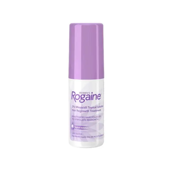 Solutie 1 Luna, Rogaine, Minoxidil, 2%, Tratament Impotriva Caderii Parului, pentru Femei, 1x 60ml