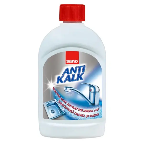 Solutie Anticalcar Sano Anti Kalk, pentru Piatra si Rugina, 500 ml