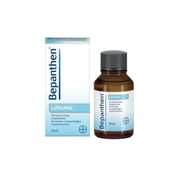 Solutie Bucala, Bayer, Bepanthen, Efect Hidratant si Reparator, 50ml