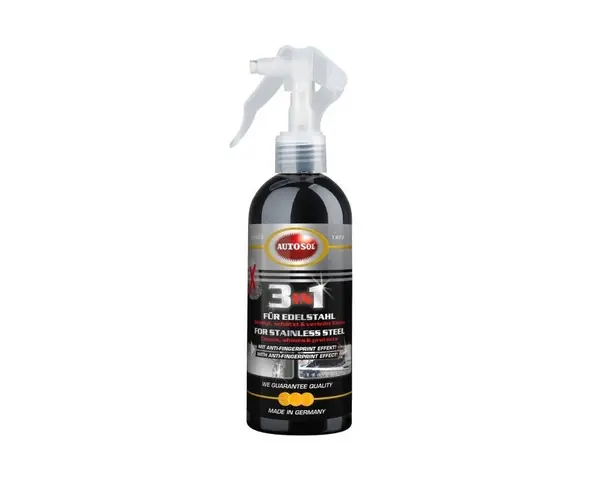 Solutie curatare otel inoxidabil si aluminiu anodizat cu pulverizator AUTOSOL 250ml