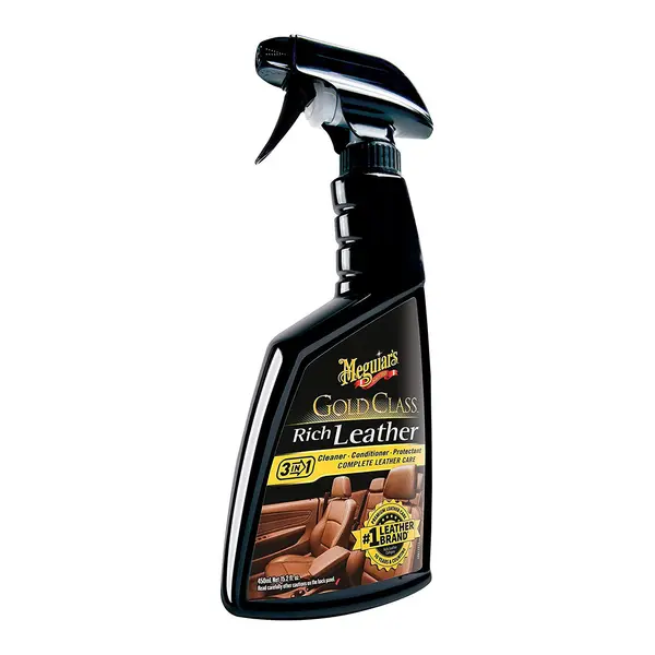 Solutie curatare si intretinere piele MEGUIAR'S Rich Leather Spray 450ml