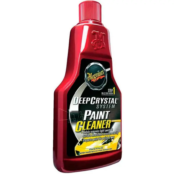 Solutie curatare vopsea MEGUIAR'S Deep Crystal STEP 1 Paint Cleaner 473ml