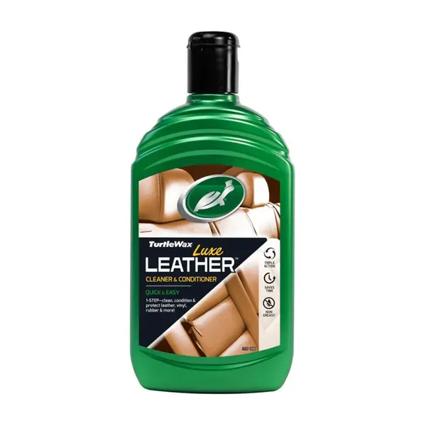 Solutie curatat si hidratat pielea TURTLE WAX Luxe Leather 500ml