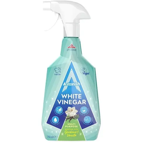 Solutie de Curatare Otet Alb, 750 ml, Gardenie & Vanilie, Astonish
