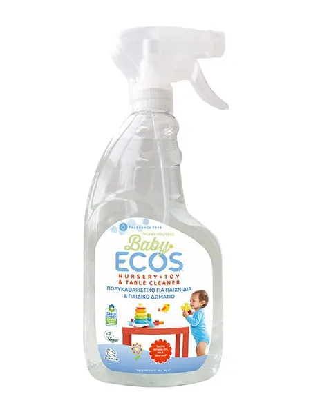 Solutie de curatat pentru camera bebelusului si jucarii hipoalergena 650 ml Ecos