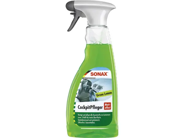Solutie de curatat suprafetele din plastic cu efect mat si aroma de lamaie SONAX 500ml
