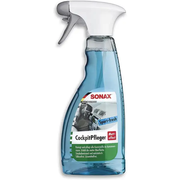 Solutie de curatat suprafetele din plastic cu efect mat si aroma Sport Fresh SONAX 500ml