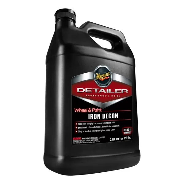 Solutie decontaminare vopsea si jante MEGUIAR'S Wheel & Paint Iron DECON – Pro-Strength Iron Remover 3.78L