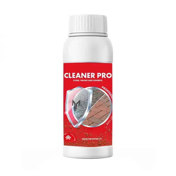 Solutie/Detergent Curatare Piatra, Pavaj, Beton Exterior, Granit, Travertin, Cleaner Pro, NanoMax - 5L