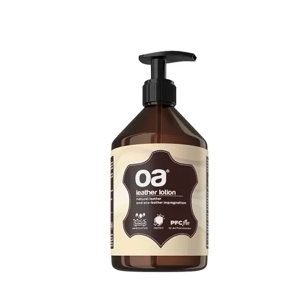 Solutie intretinere piele ecologica sau naturala OA Leather Lotion 500 ml