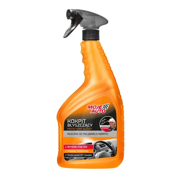 Solutie intretinere plastice cu ceara naturala MOJE AUTO 650ml