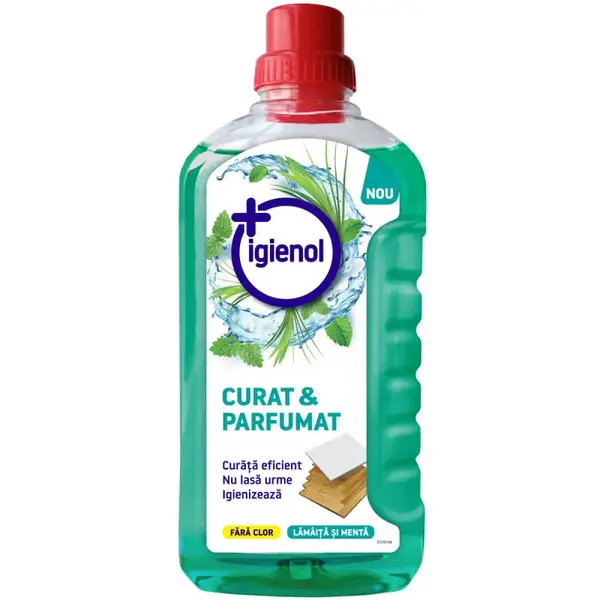 Solutie pardoseala Igienol 1 L Lamaie Menta Solutie pardoseala Igienol 1 L Lamaie Menta
