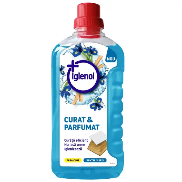 Solutie pardoseala Igienol Santal Iris 1L Solutie pardoseala Igienol 1 L Santal Iris
