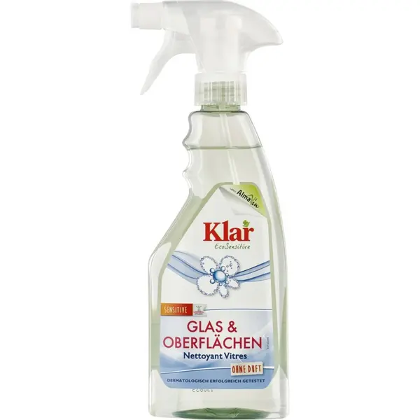 Solutie pentru curatat si degresat suprafete din sticla fara parfum - 500 ml
