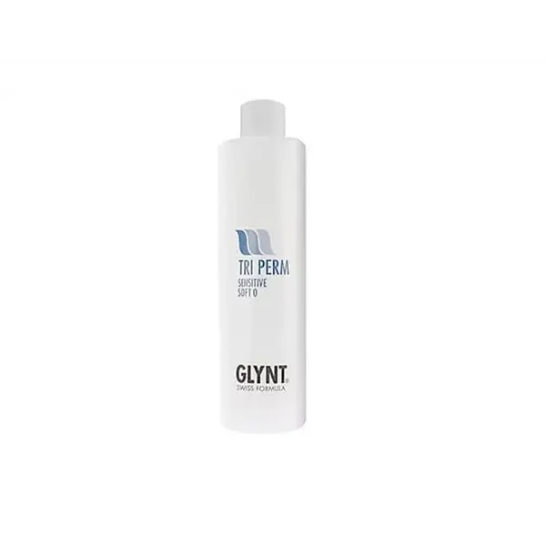 Solutie pentru ondularea permanenta pentru par rezistent si lung TRI PERM Sensitive Soft 0 Glynt, 500 ml