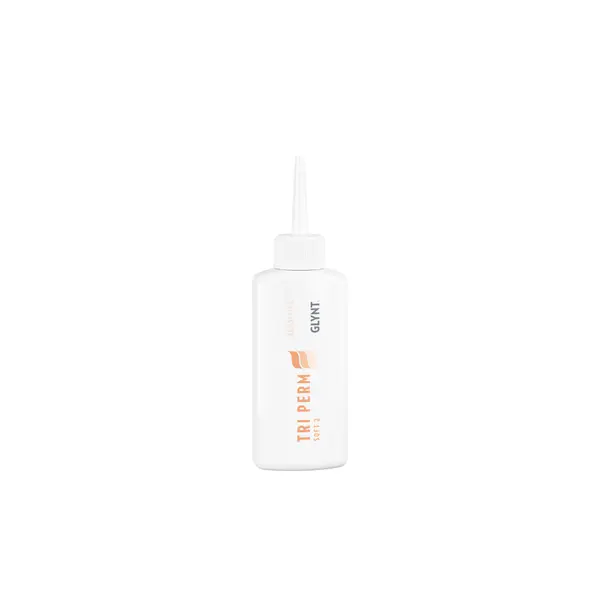 Solutie pentru ondularea permanenta pentru parul vopsit si sensibil TRI PERM Sensitive Soft 2 Glynt, 75 ml