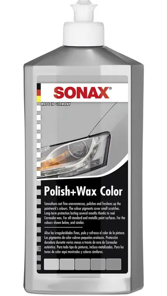 Solutie polish+ceara culoare argintiu NanoPro SONAX 500ml