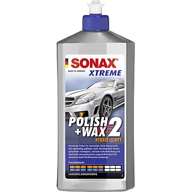 Solutie polish si ceara Hybrid Sonax Polish&Wax 2 Xtreme 500ml
