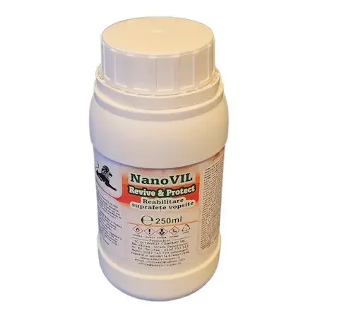 Solutie reconditionare suprafete din plastic NanoVil Revive & Protect 250ml