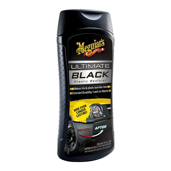Solutie restaurare plastice exterioare MEGUIAR'S Ultimate Black 355ml