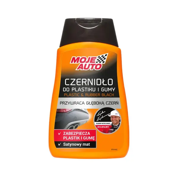 Solutie restaurare trimuri si plastice exterioare neagra efect mat MOJE AUTO 250ml
