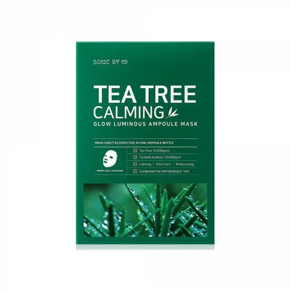 SOME BY MI - 30 Days Tea Tree Calming Glow Luminous Ampoule Mask, 25g, 1 piece