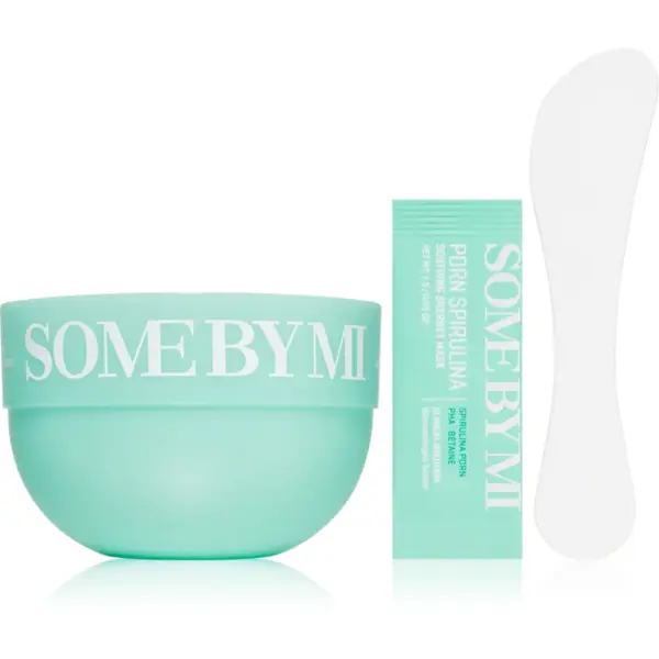 Some By Mi PDRN Spirulina Soothing Sherbet Mask masca calmanta pentru fata cu efect racoritor 10x1 g
