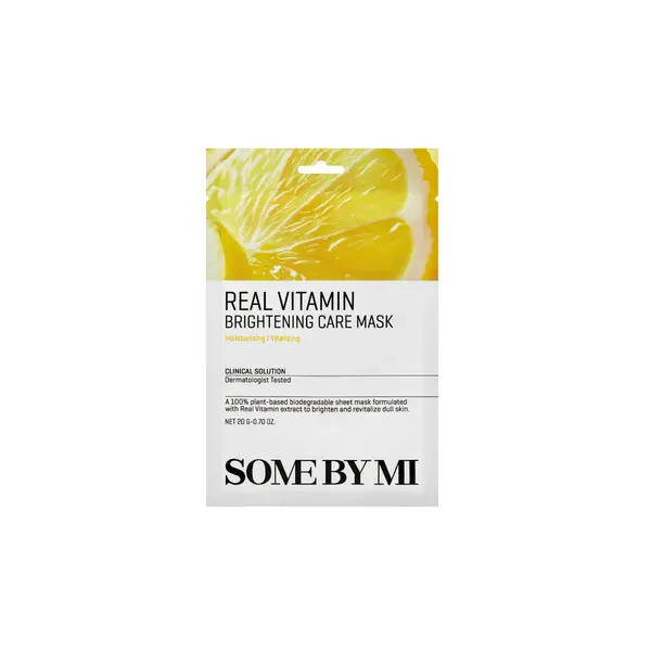 SOME BY MI - Real Vitamin Brightening Care Mask - 1pc
