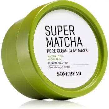 Some By Mi Super Matcha Pore Clean Clay Mask masca facială pentru curatarea tenului pentru micsorarea porilor