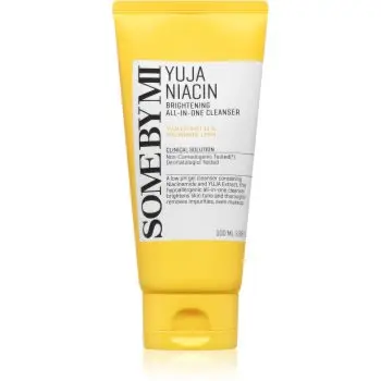 Some By Mi Yuja Niacin Brightening All in One Cleanser spuma de curatare ce ofera stralucire pentru piele sensibilă