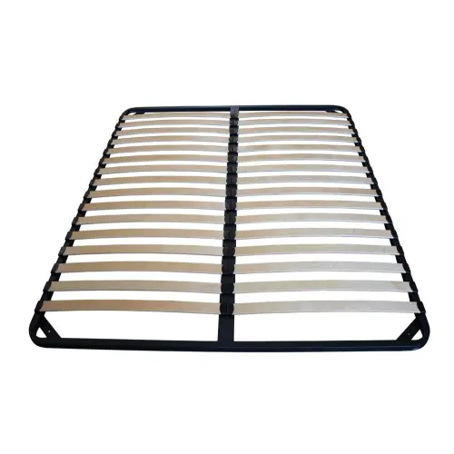 Somiera metalica pentru pat 140 x 200 cm cu un picior pe mijloc