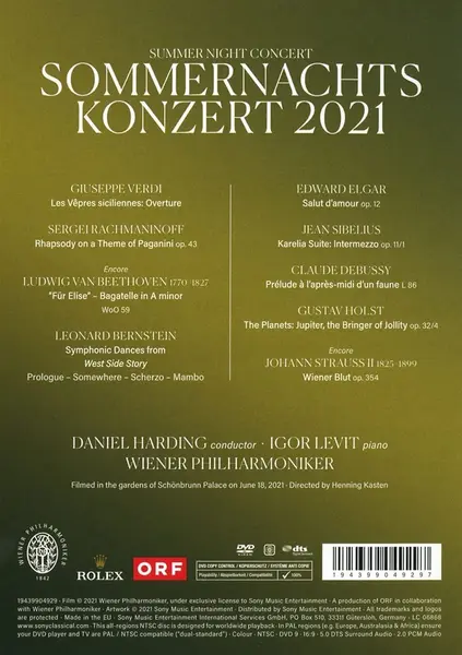 Sommernachtskonzert 2021 / Summer Night Concert 2021 | Wiener Philharmoniker, Daniel Harding, Various Artists