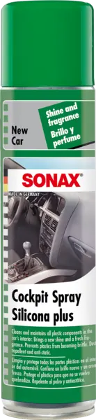 Sonax Spray Pentru Intretinerea Suprafetelor Interioare Din Plastic New Car