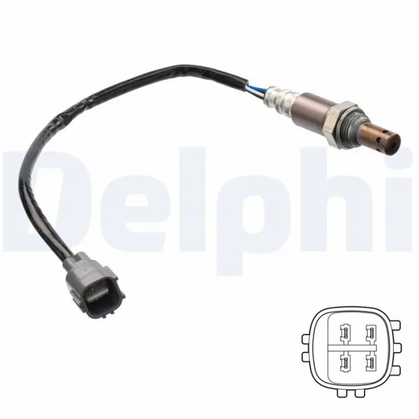 Sonda lambda (349mm) potrivit TOYOTA YARIS 1.3 08.05-11.10