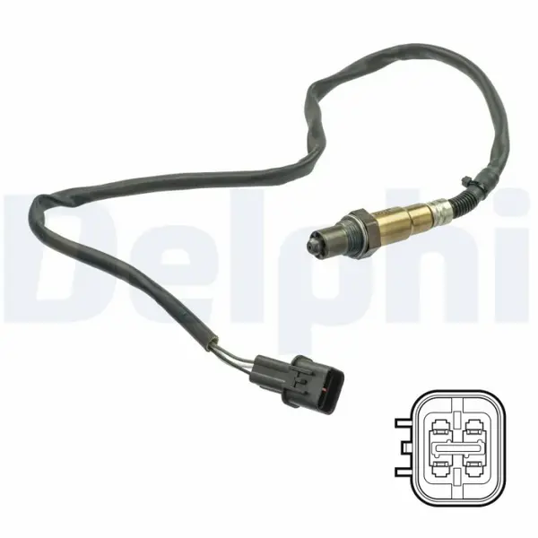 Sonda lambda (400mm) potrivit CHEVROLET EPICA; HYUNDAI ACCENT IV, ELANTRA V, ELANTRA VI, I20 I, I20 II, I30, IX20, VELOSTER; KIA CARENS III, CEE D, CERATO II, CERATO III 1.2-2.0 03.06-